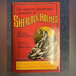 Sherlock Holmes Complete Adventures Book Hardcover